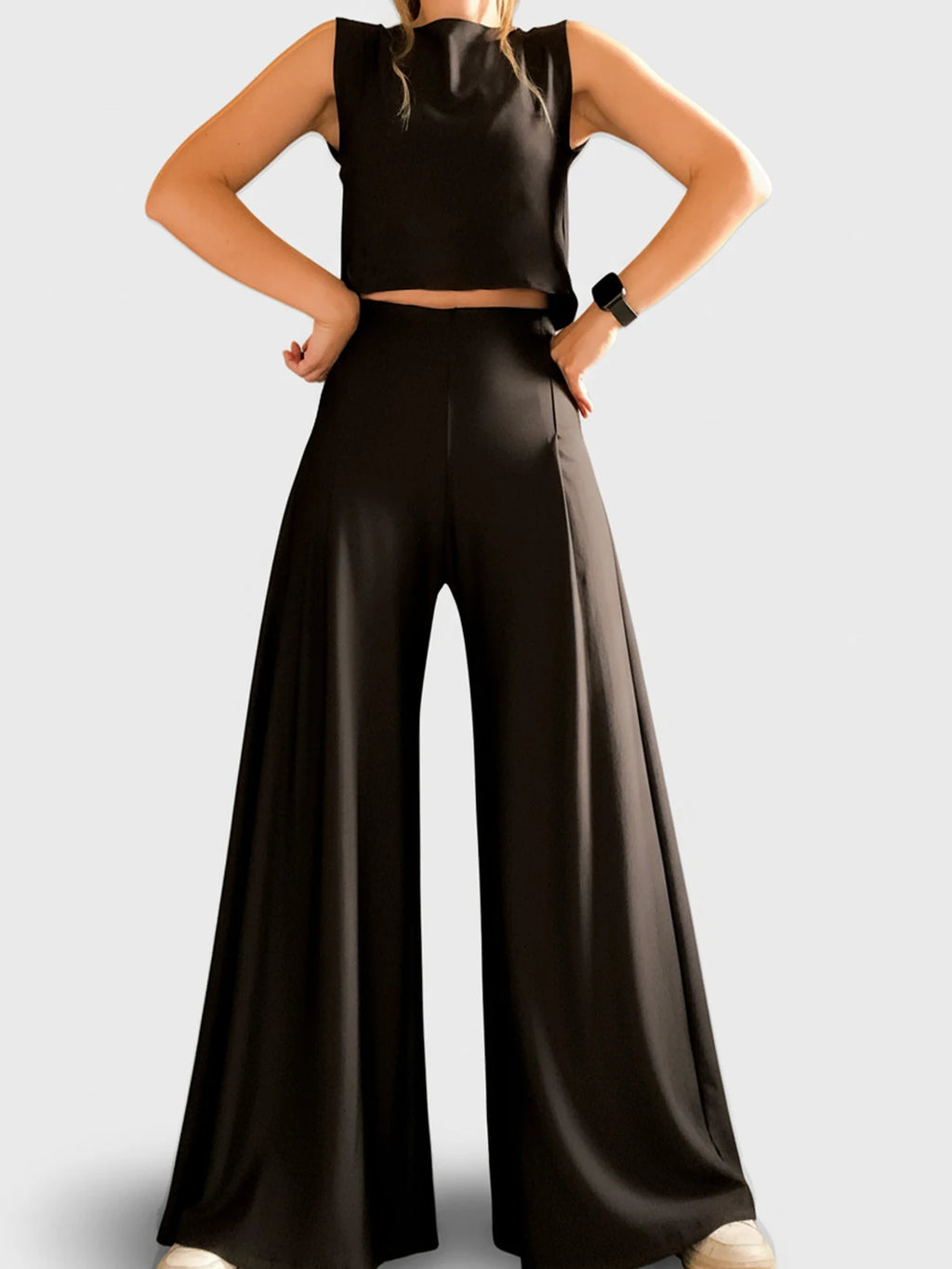 Pantalón Roma Palazzo Negro