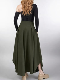 Falda Maxi Gia Verde