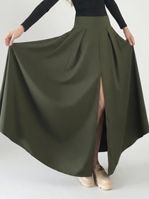 Falda Maxi Gia Verde