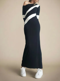 Vestido Maxi Asimétrico Atenea