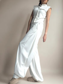 Top/Chaleco Oasis Marfil