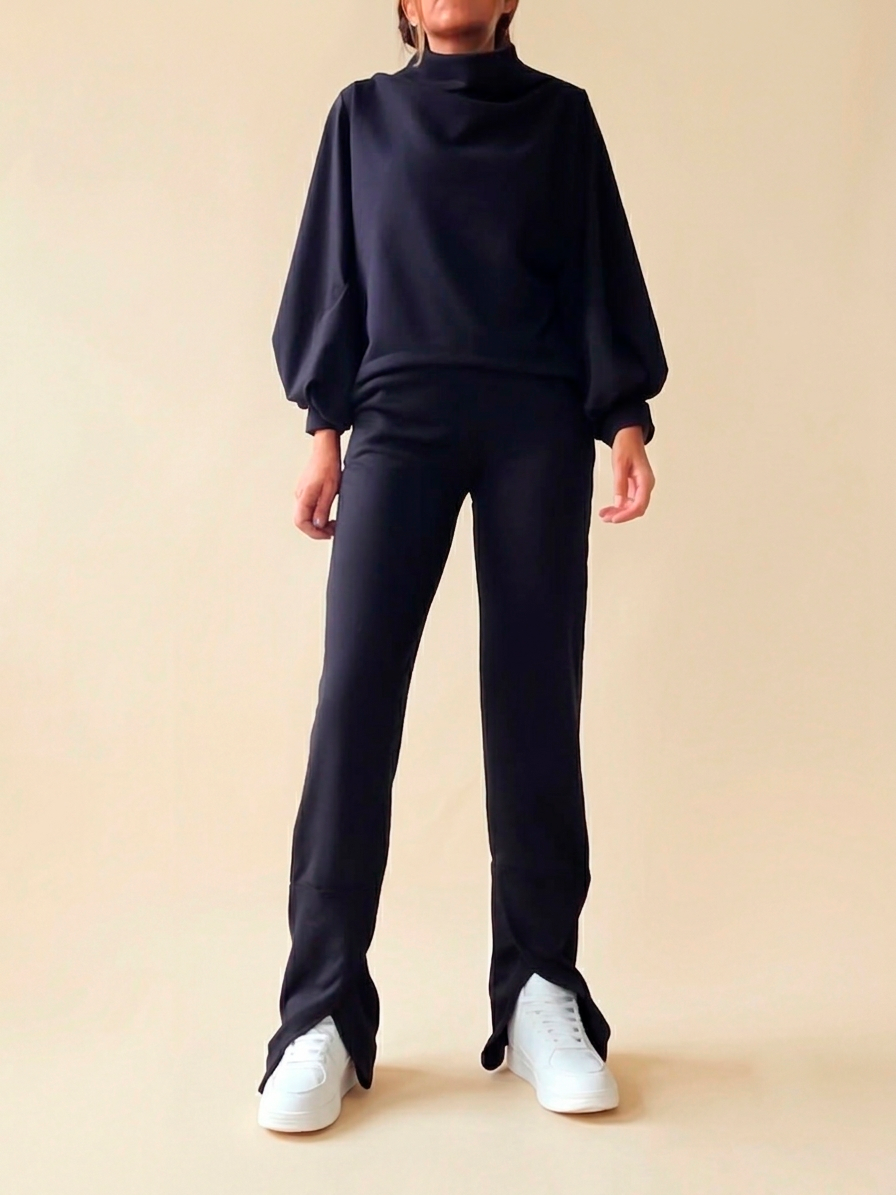 Pantalón Jogger negro majestic