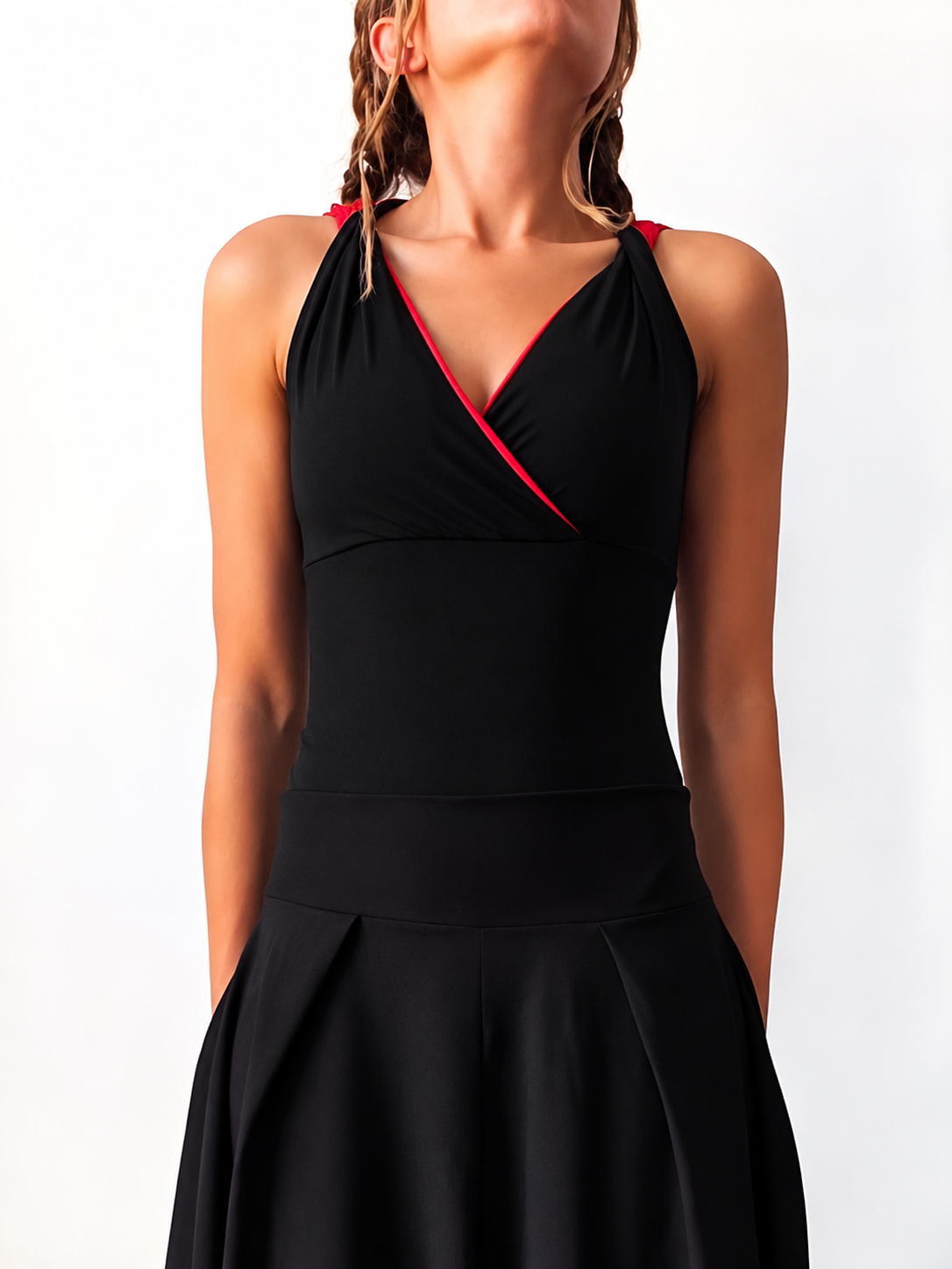 BODYSUIT NEGRO MAJESTIC