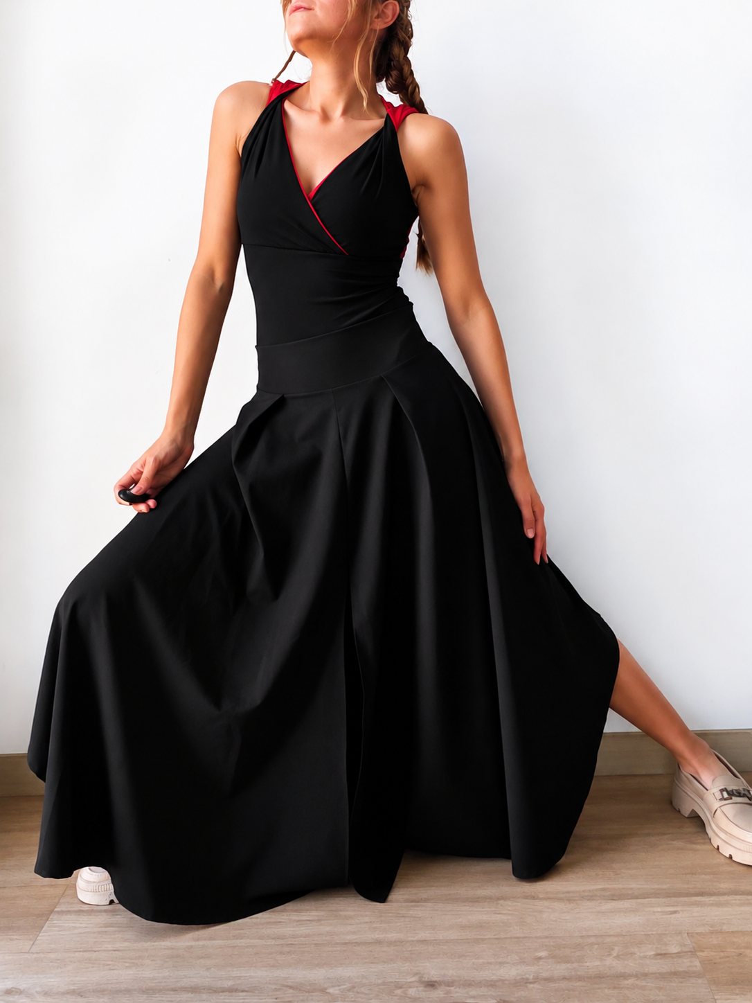 BODYSUIT NEGRO MAJESTIC