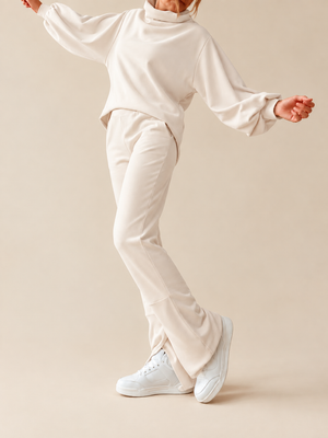 Hoodie Badalona Marfil