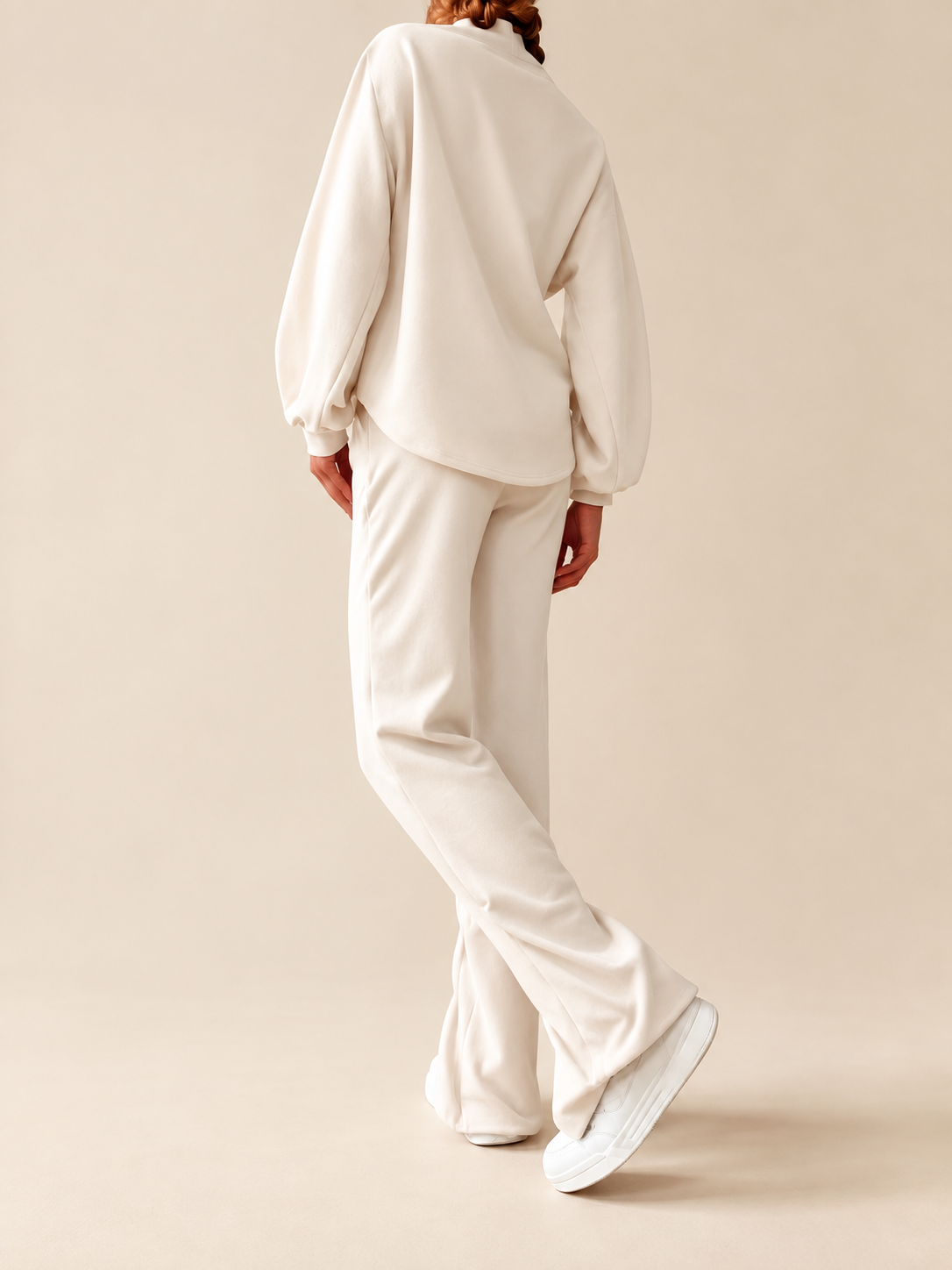 Hoodie Badalona Marfil Imagen secundaria del producto
