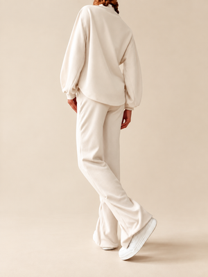 Hoodie Badalona Marfil