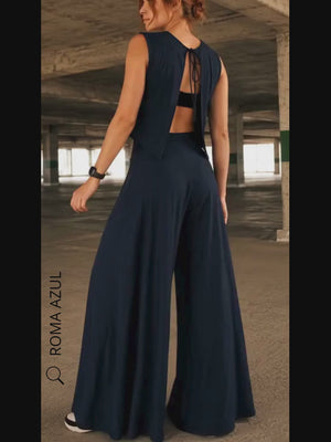 Pantalón Roma Palazzo Azul