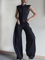 Top/Chaleco Negro Oasis - Imagen 7