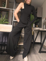 Top Gaia - Cortes Asimétricos Cuello Semi Alto - Imagen 6