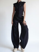 Top/Chaleco Negro Oasis - Imagen 2