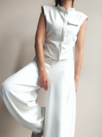 Top/Chaleco Oasis Marfil