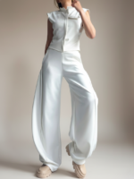 Top/Chaleco Oasis Marfil - Imagen 6