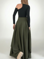 Falda Maxi Gia Verde - Imagen 4