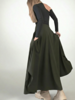Falda Maxi Gia Verde - Imagen 5