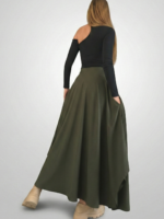 Falda Maxi Gia Verde - Imagen 7